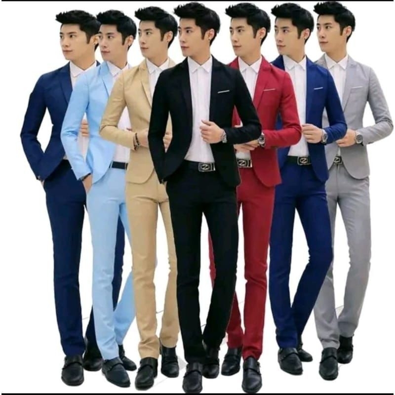 SETELAN JAS PRIA / SETELAN JAS WISUDA / SETELAN JAS NIKAH / JAS FORMAL