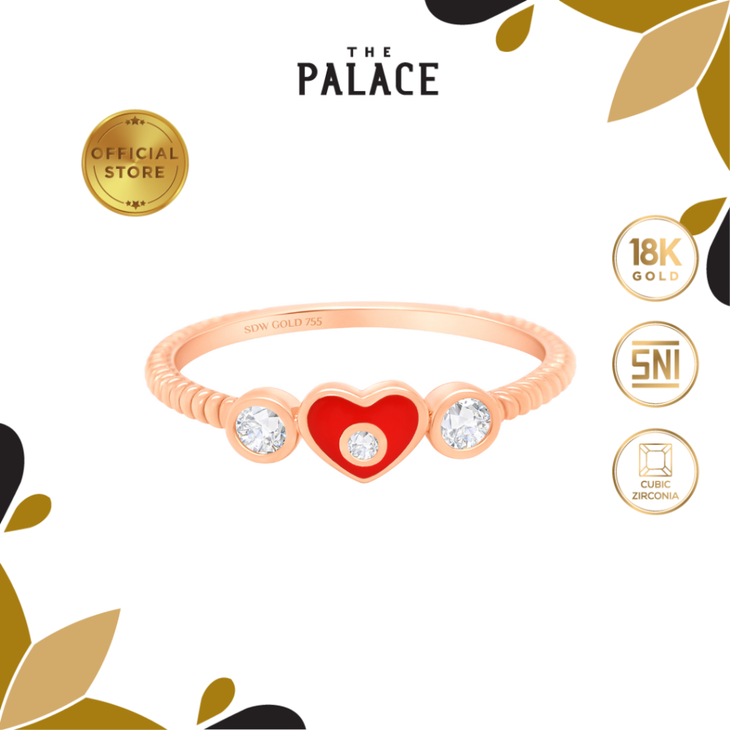 She Deserves the World Ladies Ring / Cincin Red Betty Boop