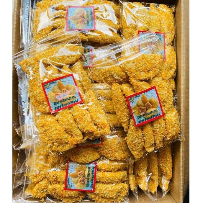 

CIRENG CRISPY ISI AYAM SUWIR PEDAS 10'S (KHUSUS SOMEDAY/GOSEND)