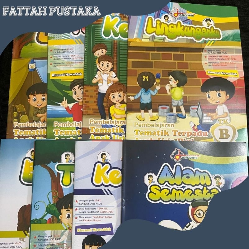Buku Tematik Terpadu Untuk TK B