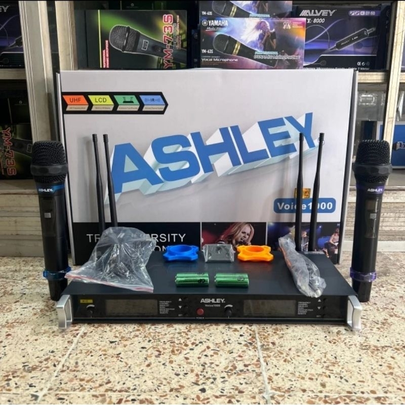 Mic Wireless Ashley Voice 1000