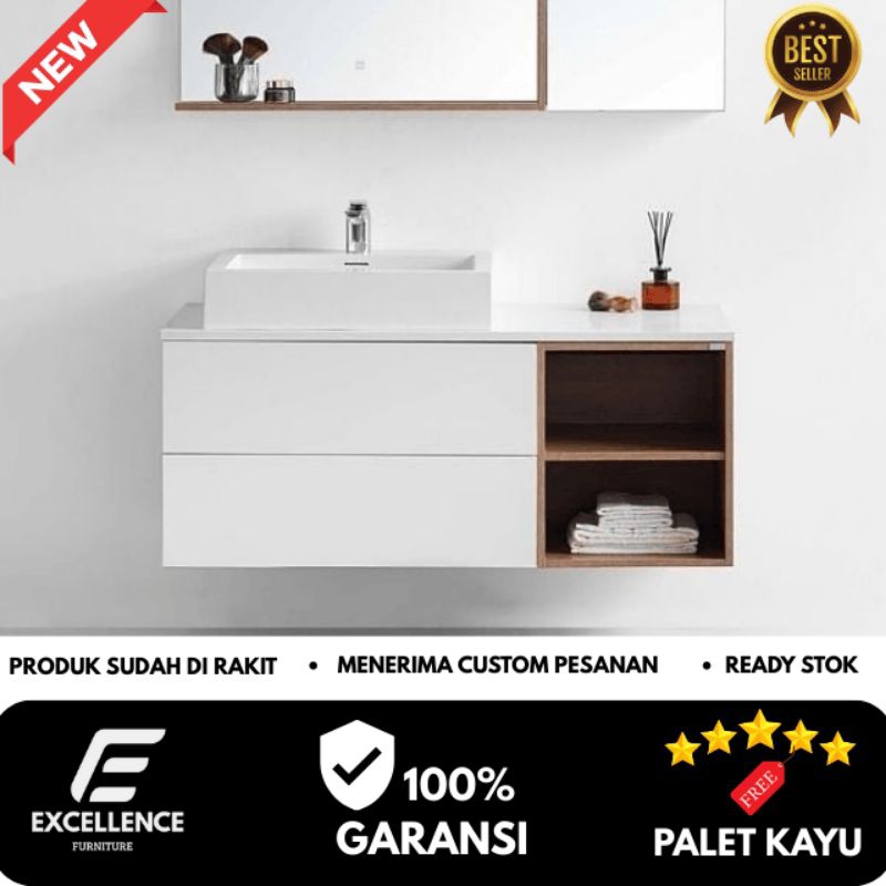 kabinet wastafel modern / kabinet wastafel kamar mandi