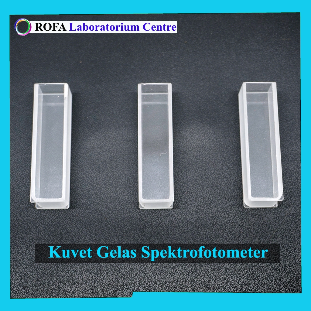 Kuvet Gelas Spektrofotometer / Glass Cuvette Spectrophotometer