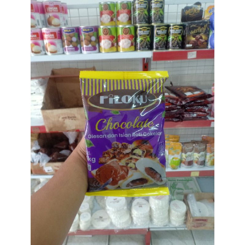 

Filoku 1 kg filling coklat isian roti selai chocolate cocolate choco mero