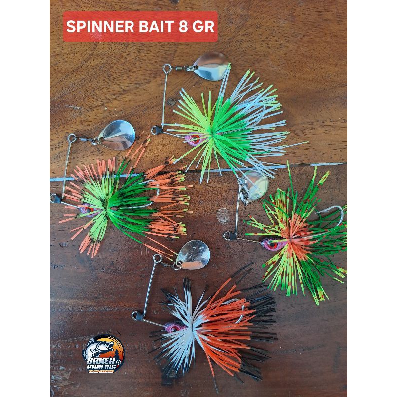 SPINNER BAIT 8 Gram / Buzz Bait / Umpan Gabus, Toman dan Bujuk