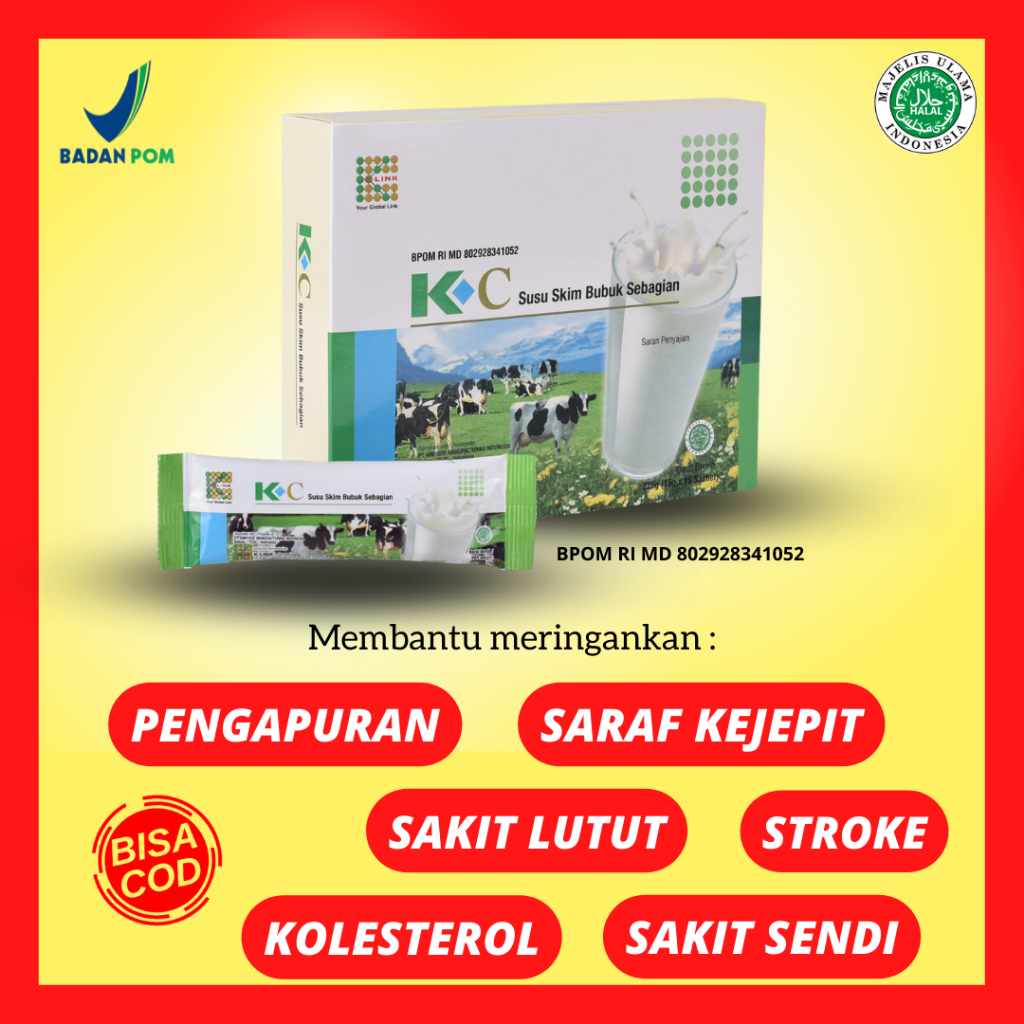 

K-C Skim K-Link Original – Susu Kolostrum Tinggi Imunitas & Nutrisi Anak-Dewasa