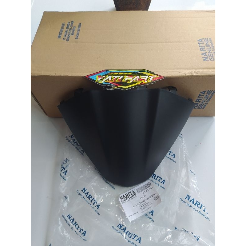 VISOR WINSHILED BATOK DEPAN BAGIAN ATAS MEGAPRO NEW MONOSHOCK 2011 VISOR MEGAPRO NEW MONOSHOCK 2011