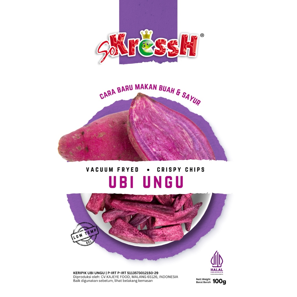 

Keripik Ubi Ungu 100gr SoKressH