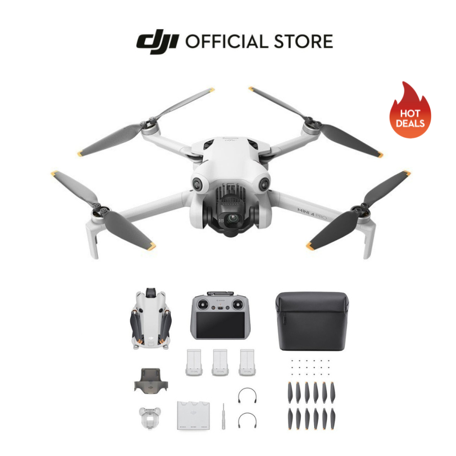 DJI Mini 4 Pro - Camera Drone | Under 249g | 4K/60fps HDR True Vertical Shooting - Garansi TAM 1 thn