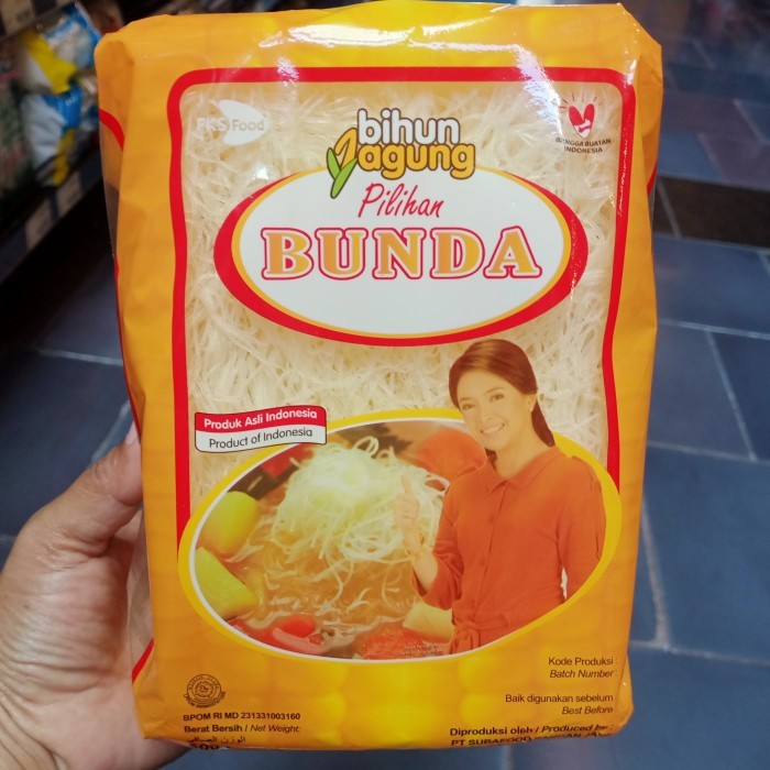 

Bihun jagung bunda 500gr