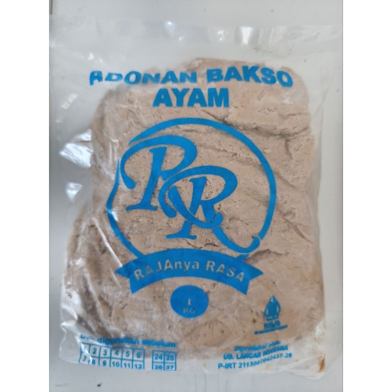 

Adonan Bakso RR Sapi - Ayam 500 gr