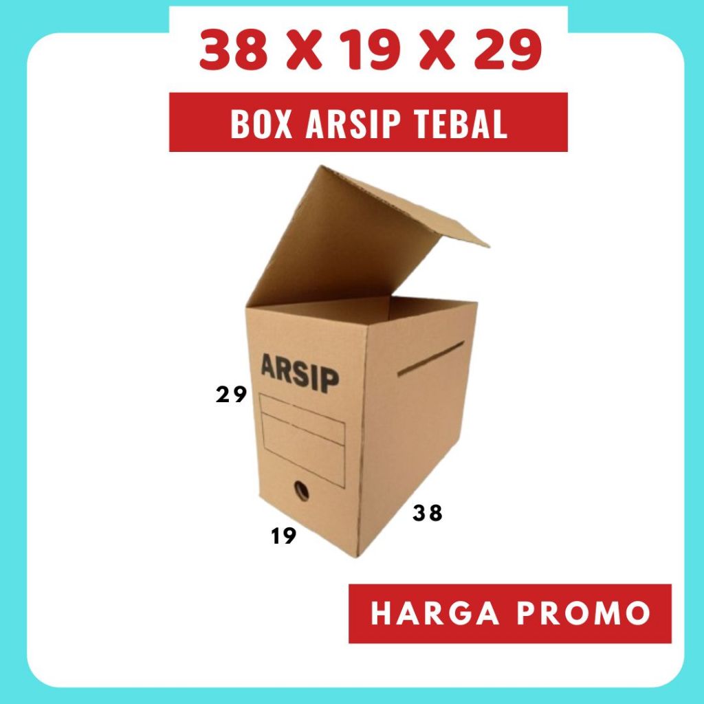 

Box Arsip Print Tebal 38x19x29 Coklat Kardus Arsip Packing/polos/Arsip/File/filebox/arsipbox/ box Dokumen
