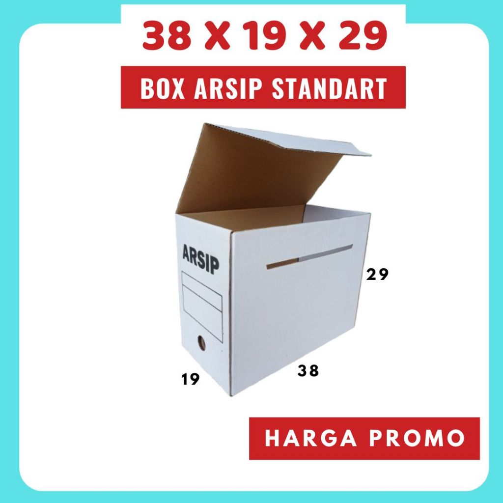 

Box Arsip Print Standart 38x19x29 Putih Kardus File Arsip Packing/polos/Arsip/File/filebox/arsipbox/ box Dokumen Rahasia