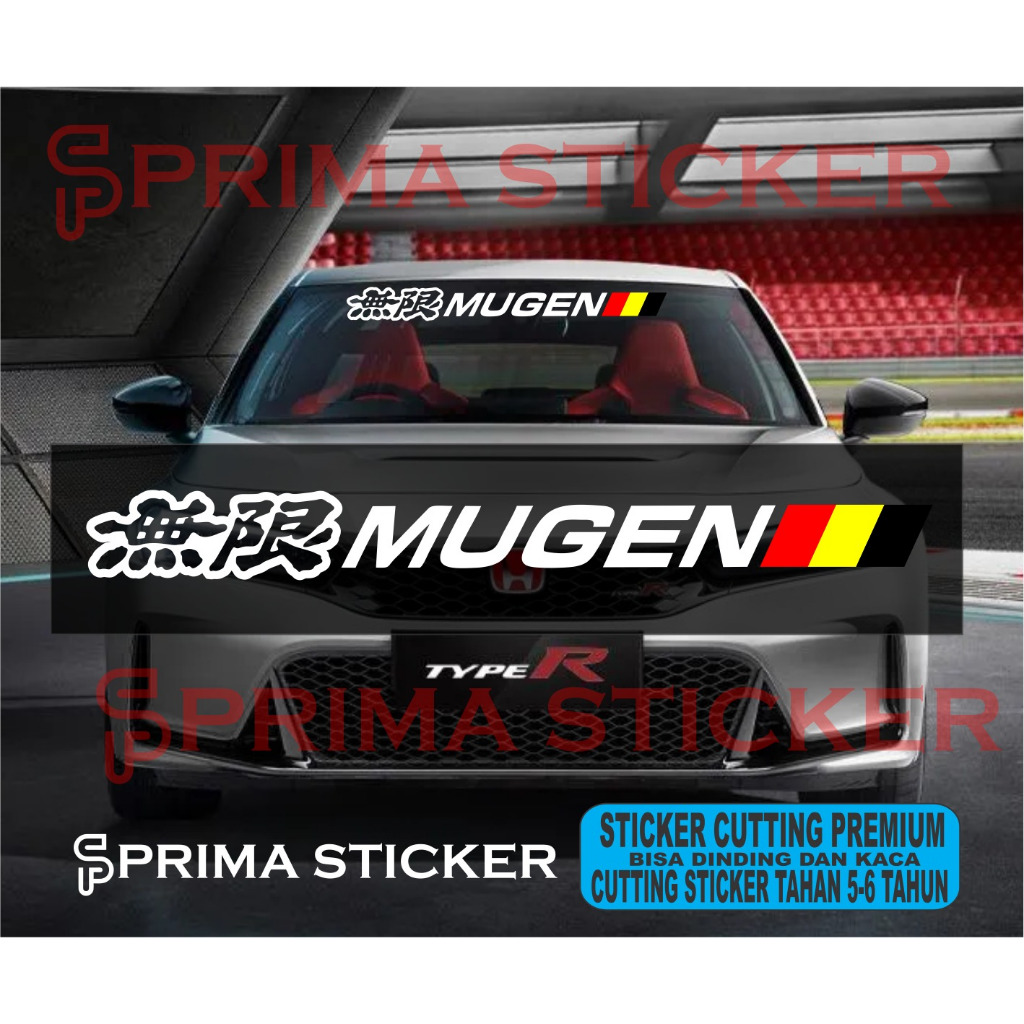 promo stiker kaca depan japan mugen semua mobil stiker kaca depan mobil terbaru keren kaca mobil tul