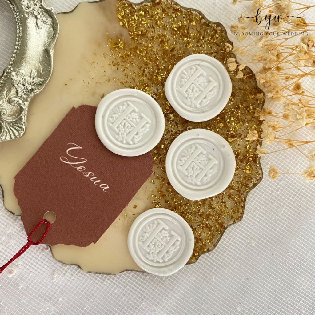 

Huruf H - Seal wax stempel koin Alphabet lilin stempel segel undangan siap pakai / vintage sticker wax Seal Sticker Instan SealWax Coin Stempel