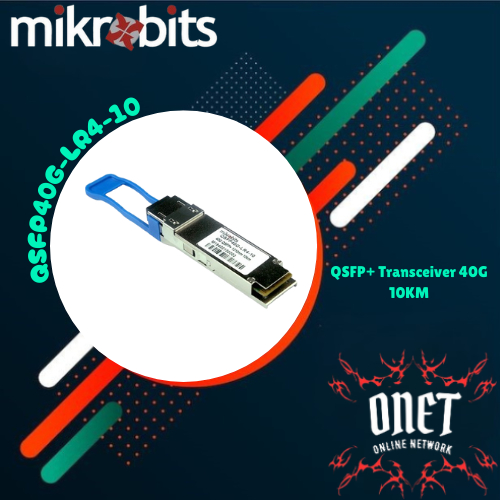 Mikrobits QSFP40G-LR4-10 QSFP+ Transceiver 40G 10KM