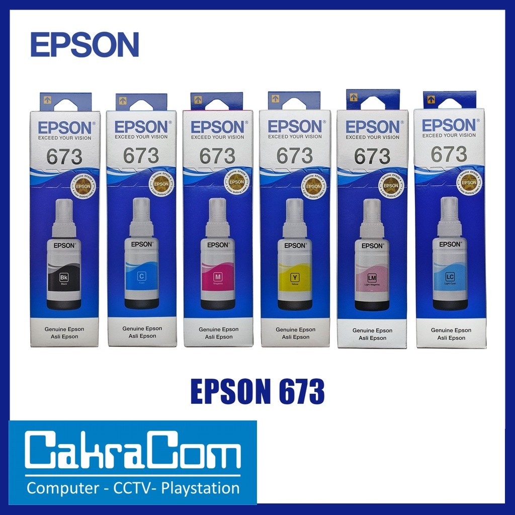 Tinta Epson 673 Original / Tinta Epson 673