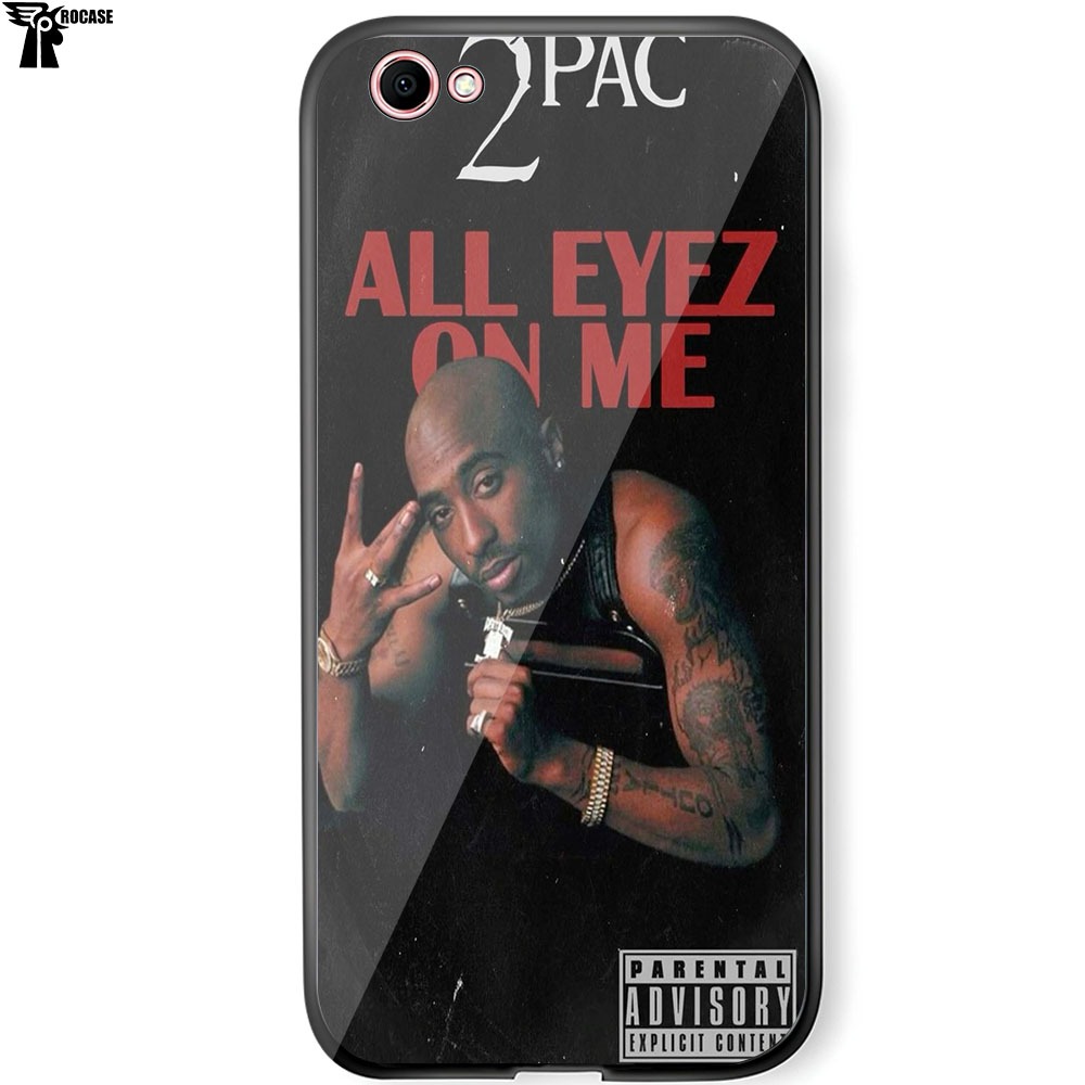 PROCASE GLOSSY PREMIUM MOTIF TUPAC SHAKUR UNTUK TYPE VIVO V5 V5 LITE V5S Y66 Y67 Y65 - CASE KEREN - 