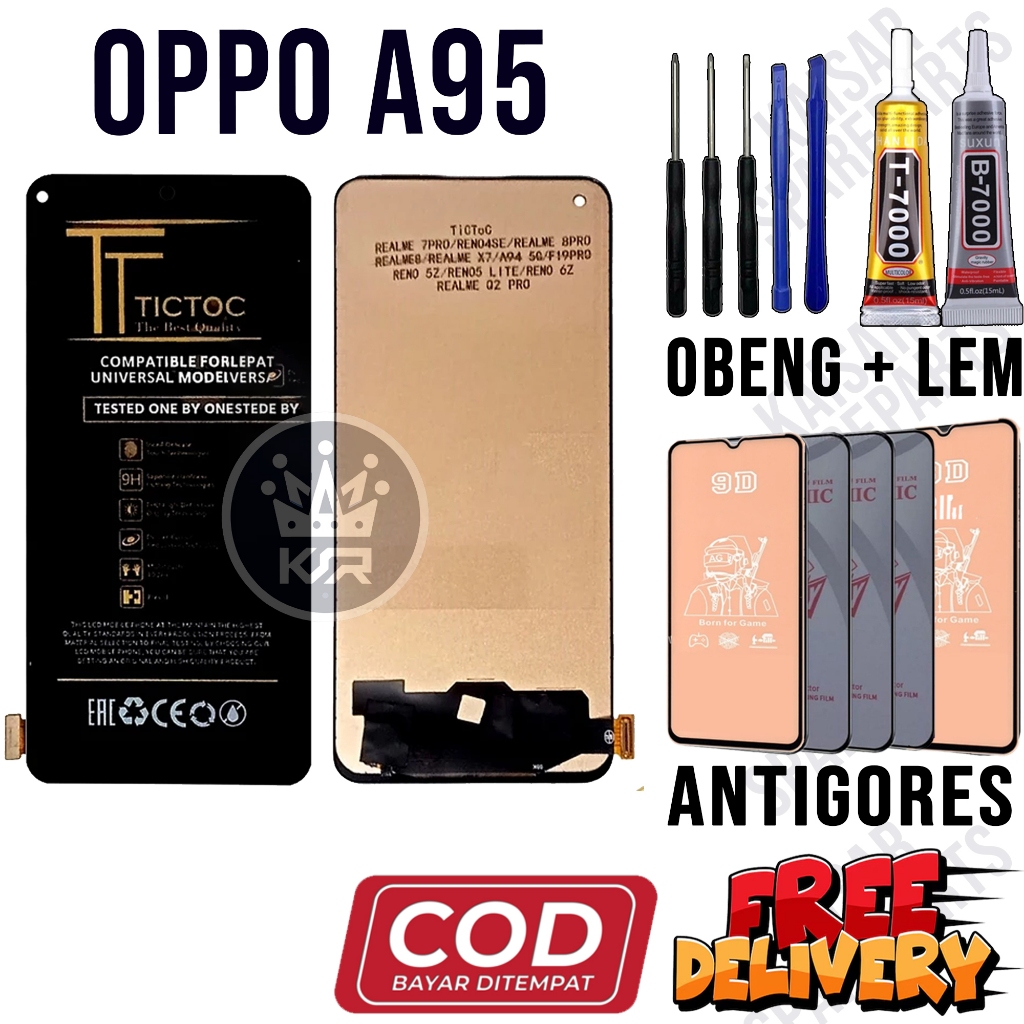 Lcd OPPO A95 Touchscreen original OEM Quality Lcd Touchscreen Fullset