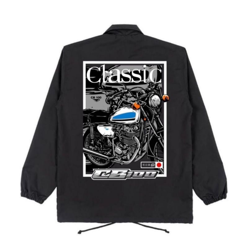 Jaket Parasut Coach Classic CB100