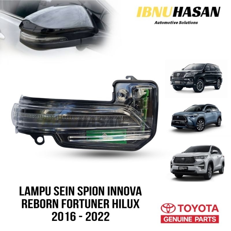 lampu sen spion FORTUNER VRZ HILUX INNOVA REBORN ORIGINAL LAMPU SPION REBORN ORIGINAL