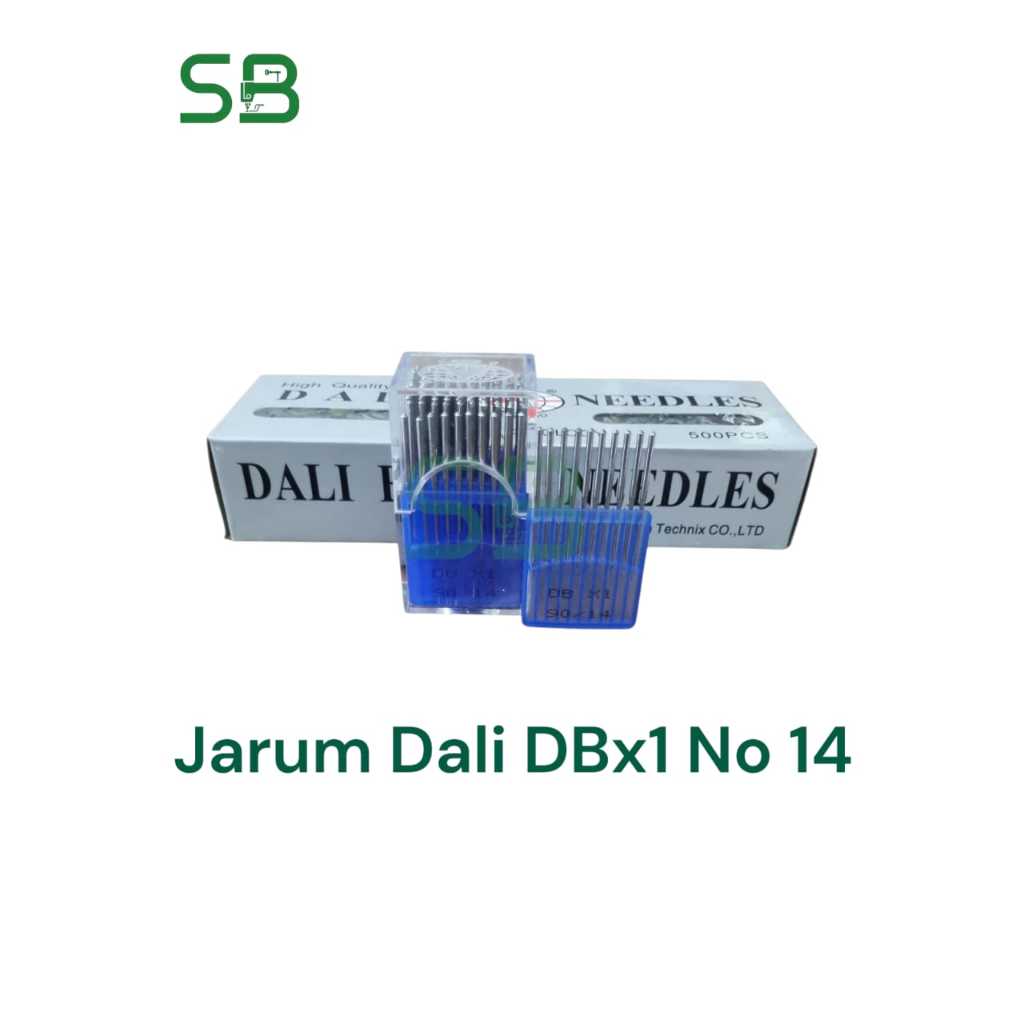 Jarum Dali DBx1 No 14 Mesin Jahit Industri HIghspeed Jarum 1 Jarum DB X1 TYPICAL BROTHER JUKI JACK