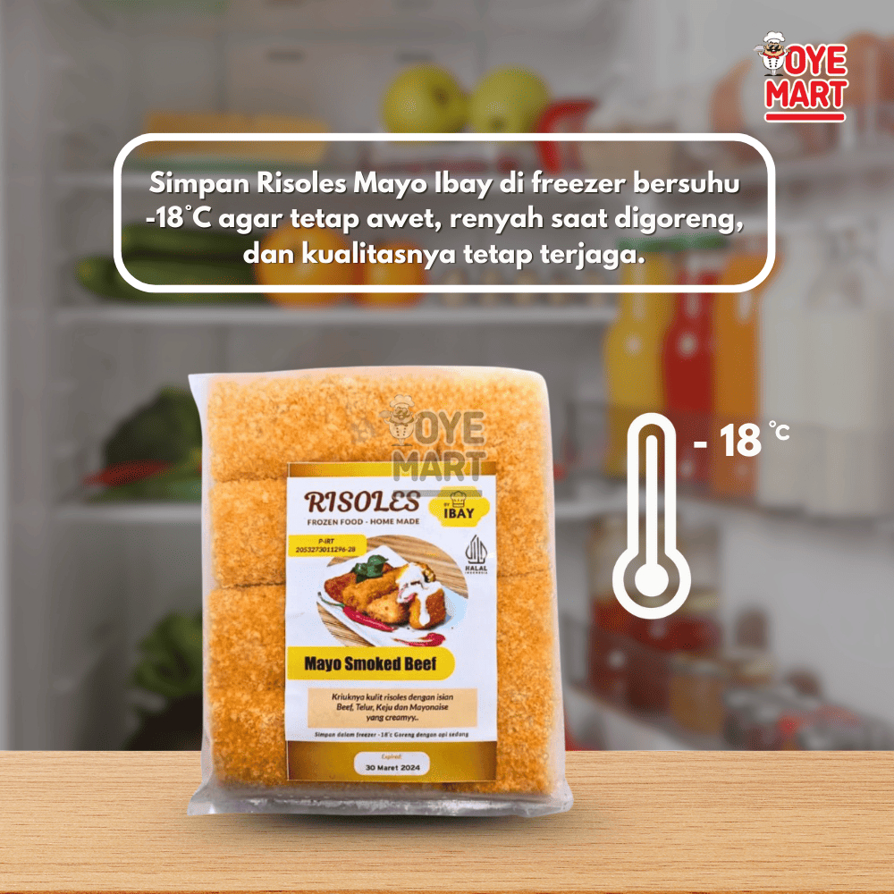 

NOB RISOLES IBAY ISI MAYO SMOKED BEEF ISI 6