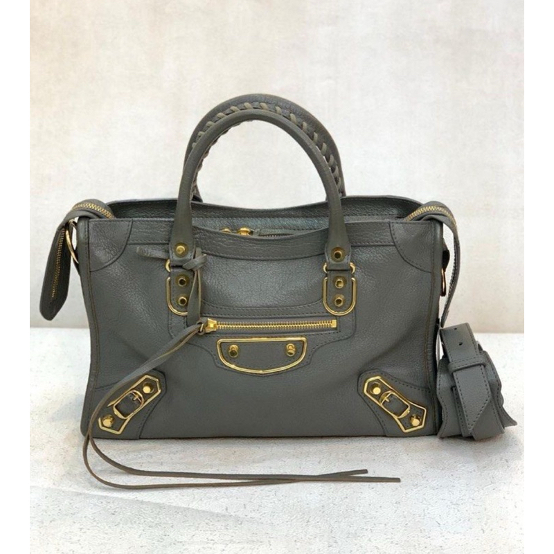 Balenciaga Small City Griss edge GHW 2018