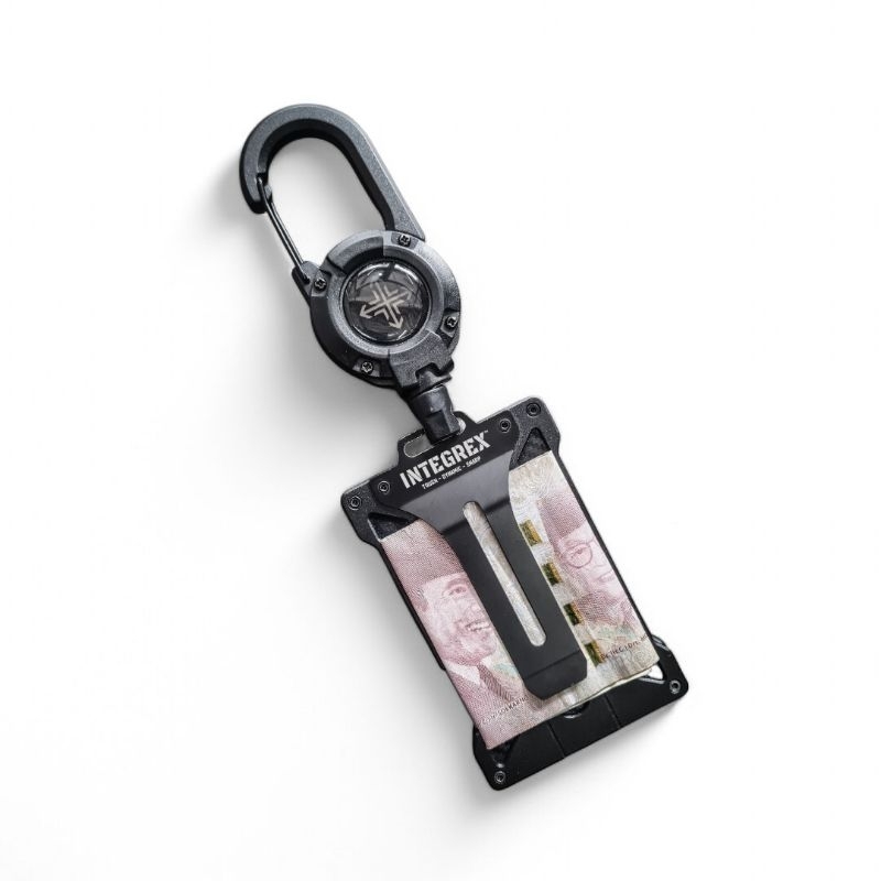 

Flexi Retractable Carabiner Card Holder