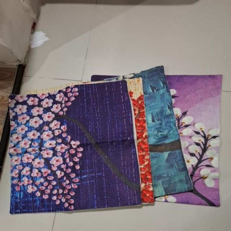 sarung bantal sofa second