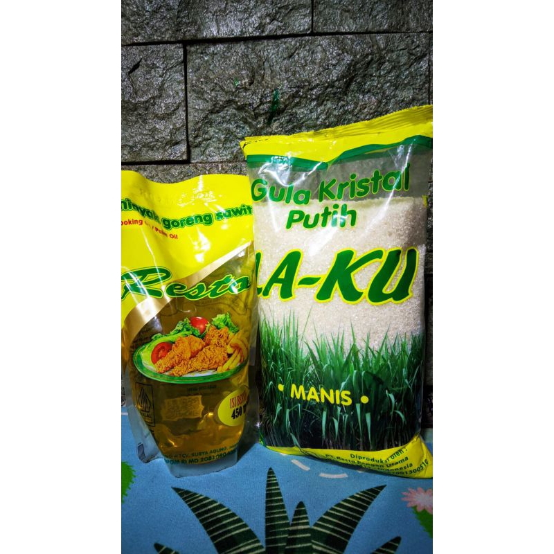 

Paket Hemat Minyak Goreng Resto 450gr