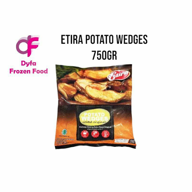 

Etira potato wedges 750gr
