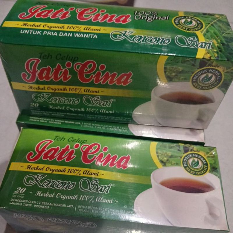 

Teh Celup Daun Jati Cina Kencono Sari