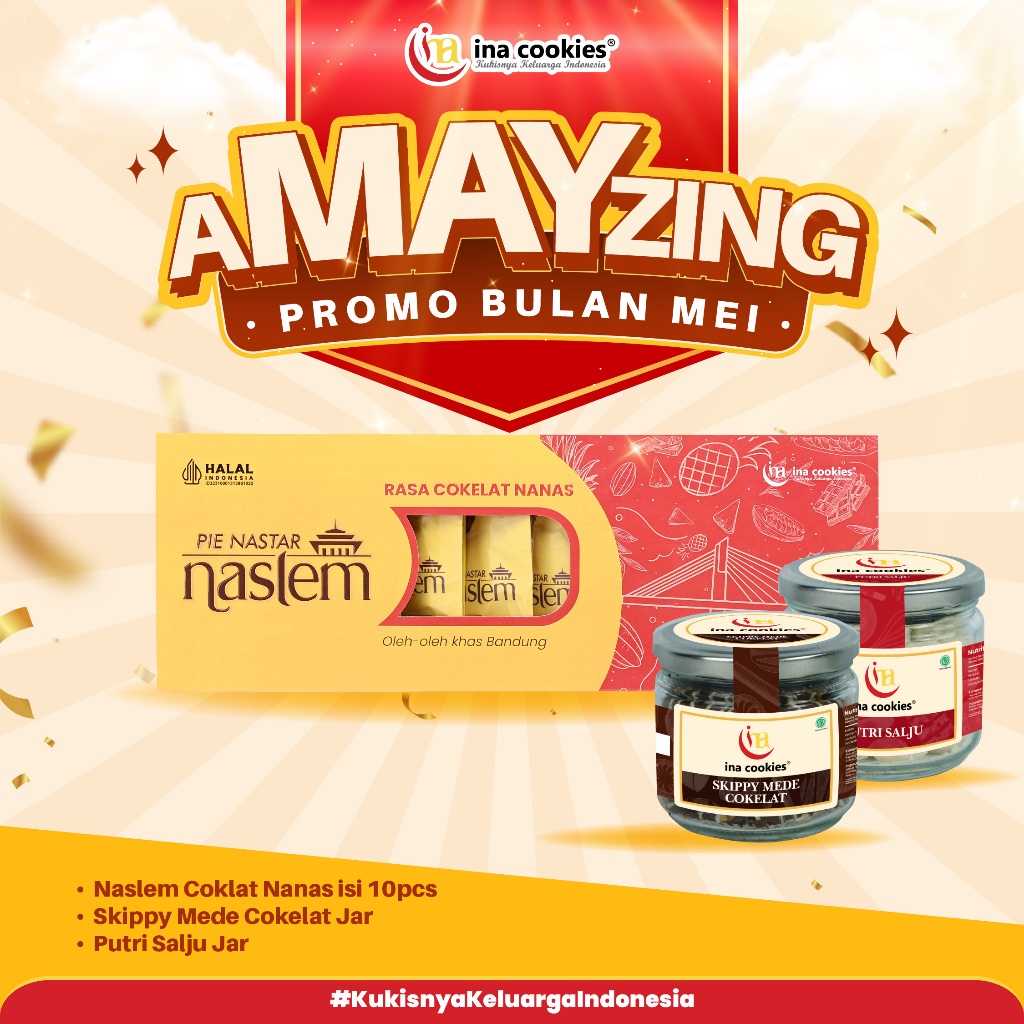 

[PROMO AMAYZING] PAKET BUNDLING "I" 2 Toples JAR Skippy Mede Cokelat + Putri Salju