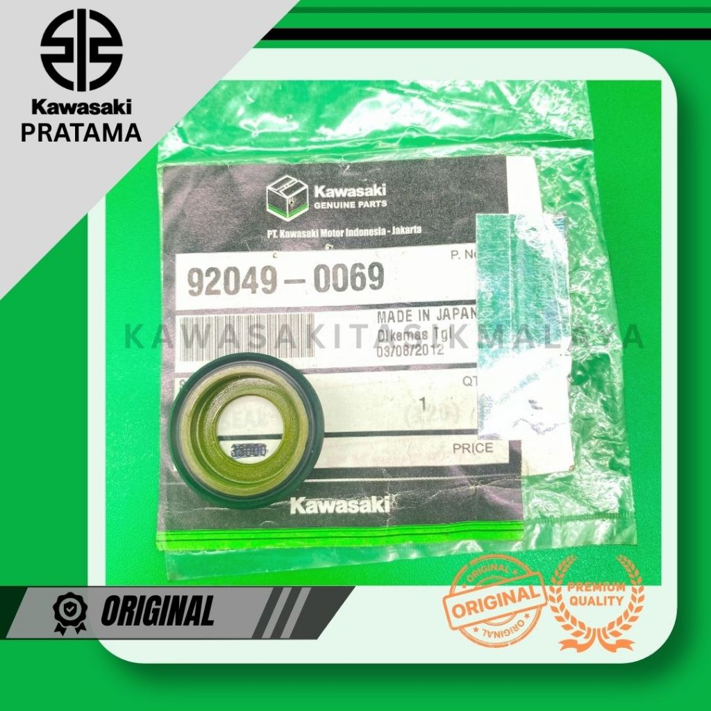 Seal monoshock harga satuan KLX D tracker 150 92049-0069 original kawasaki
