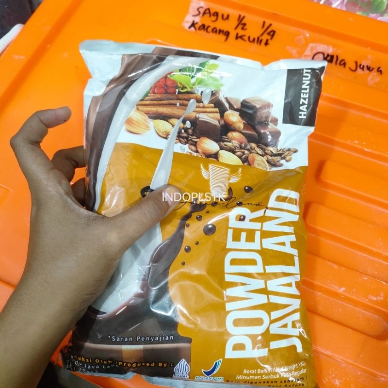 

minuman serbuk bubuk minuman javaland hazelnut 1kh
