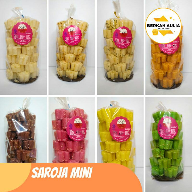 

Saroja Mini Aneka Rasa - Kriuk Gurih - Cemilan Tradisional yang Bikin Ketagihan!