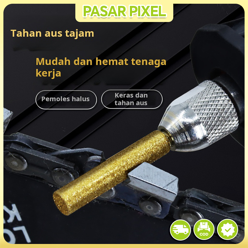 Kikir rantai gergaji listrik Mesin penggiling rantai gergaji minyak listrik Kepala penggiling berlia