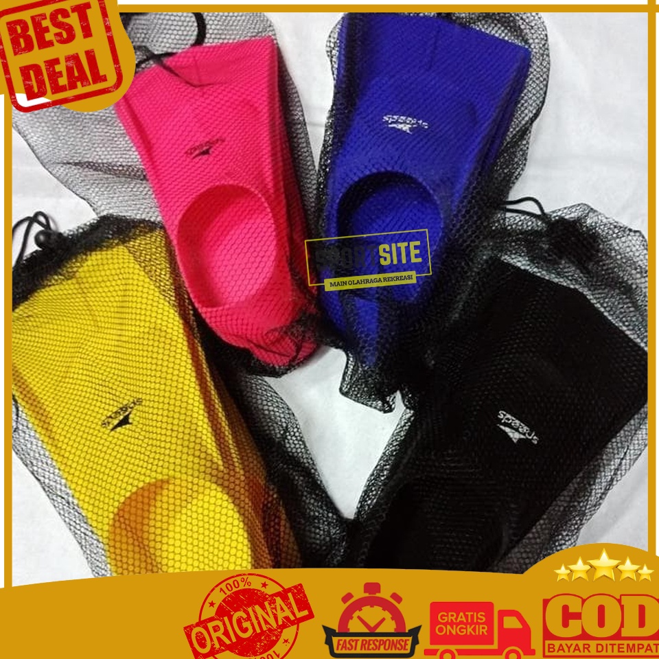 55MURAH BANGET Fin Speedo Sepatu Kaki Katak Diving Renang