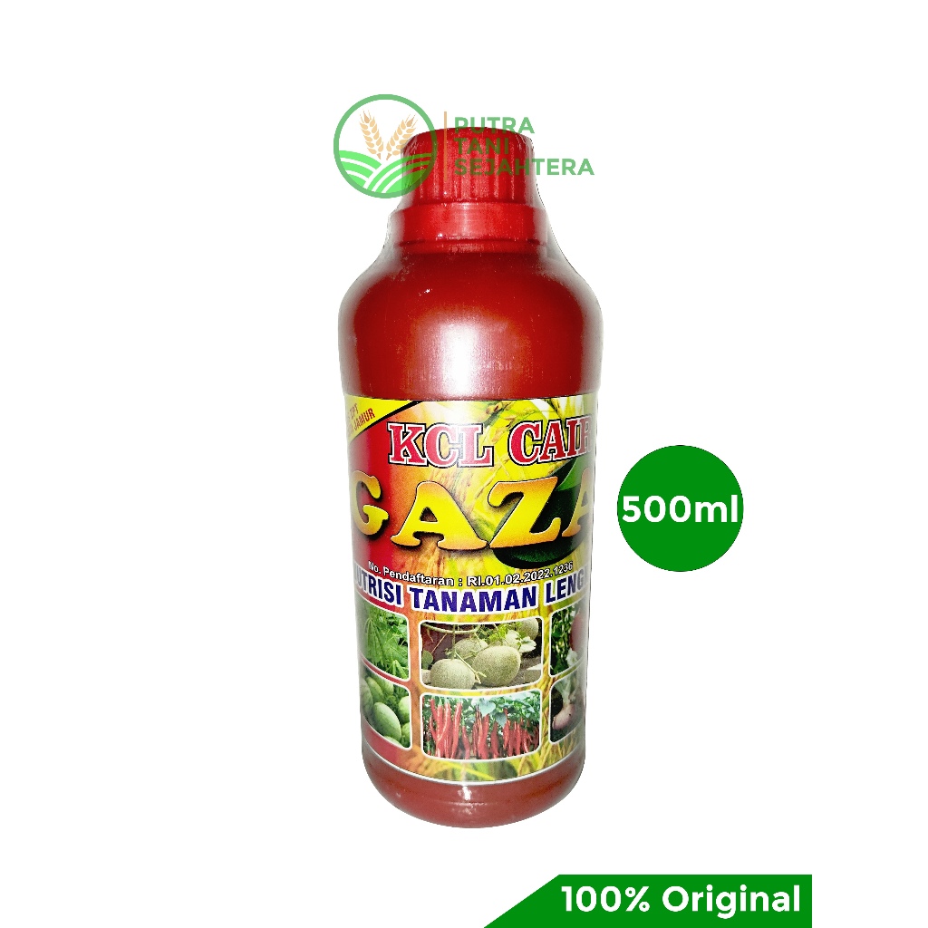 Pupuk KCL CAIR GAZA 500ml Nutrisi Tanaman