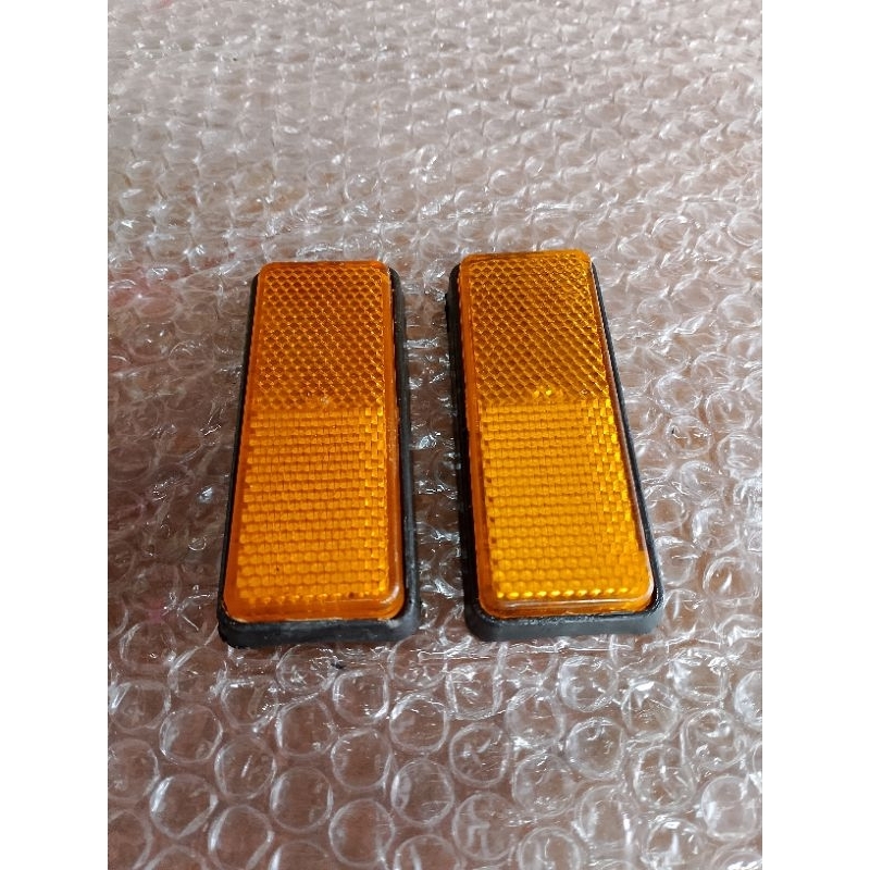 MATA KUCING CAT EYE SLEBOR SPAKBOR DEPAN SUZUKI RC80 RC100 BRAVO CRYSTAL MATA KUCING MINI REFLEKTOR 