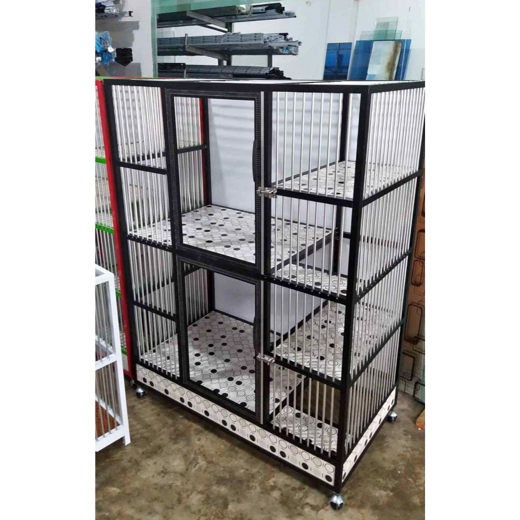 rumah kucing pekanbaru bahan aluminium