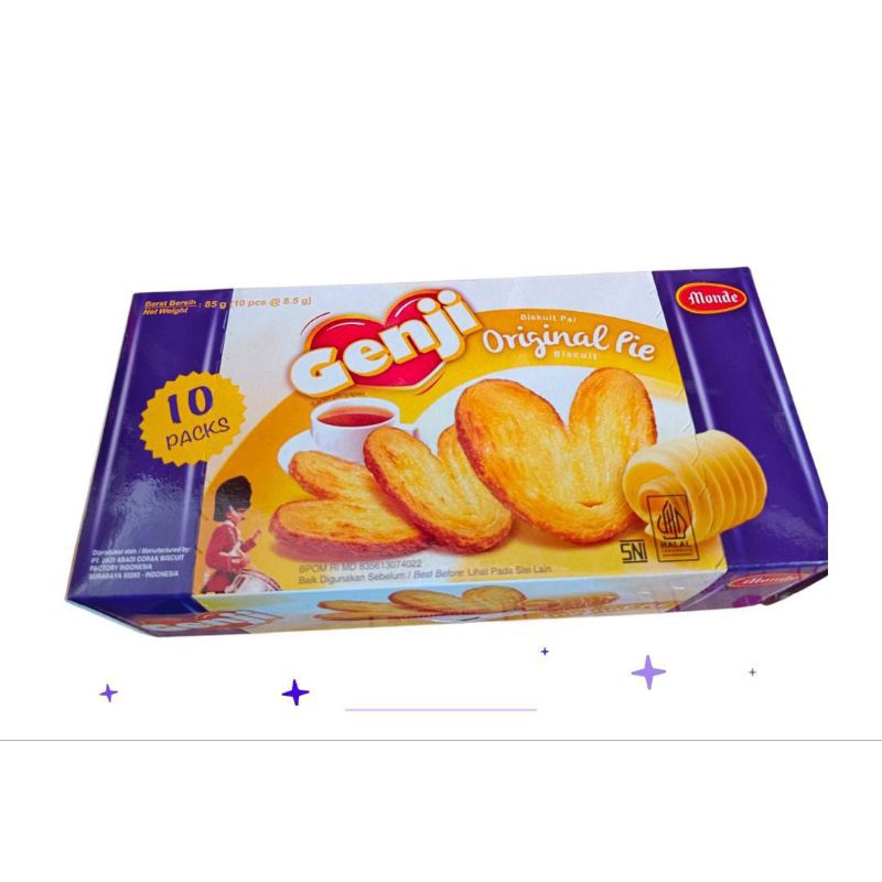 

Monde Genji pie original 10 pcs @ 8.5g 85gr
