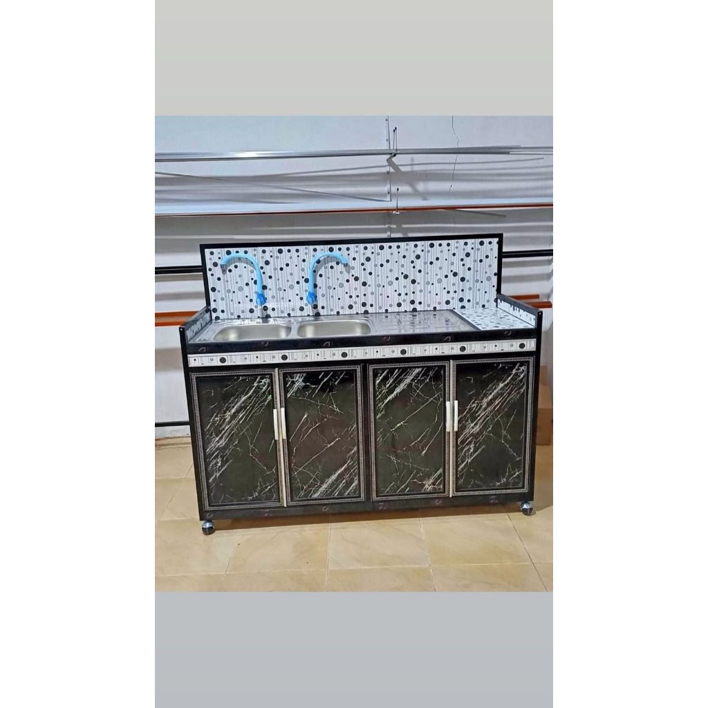 rak cucian piring aluminium pekanbaru