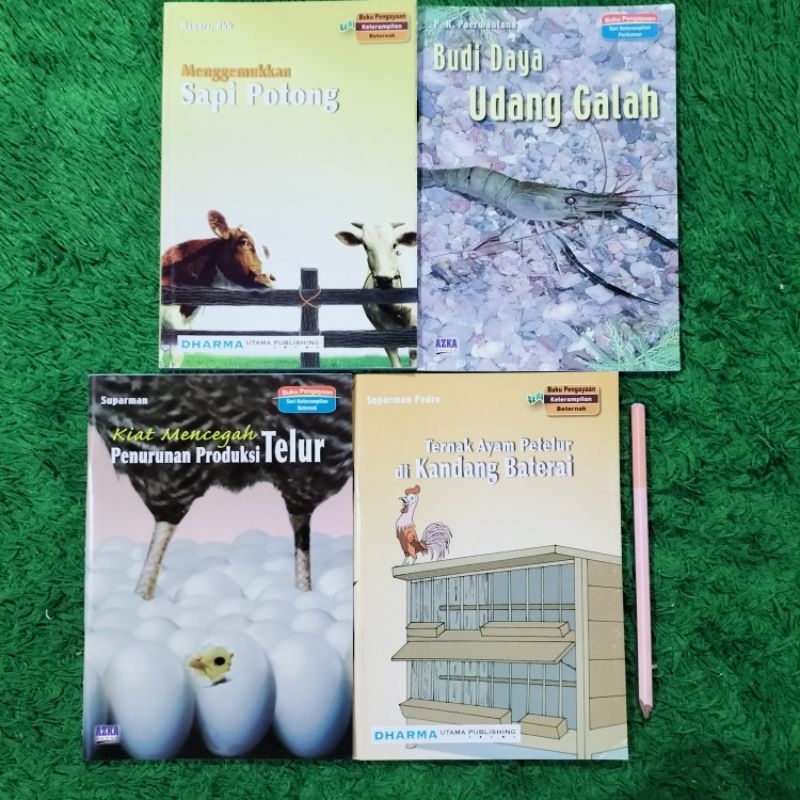 ORIGINAL BUKU BUDI DAYA UDANG GALAH KIAT MENCEGAH PENURUNAN PRODUKSI TELUR TERNAK AYAM PETELUR DI KA