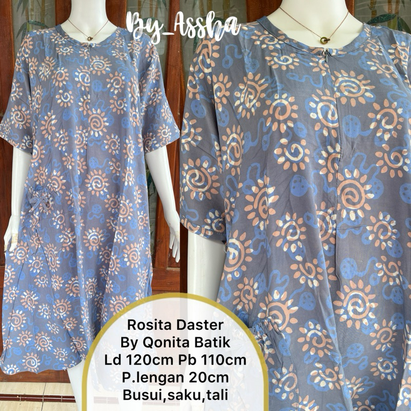 Daster Batik Qonita Pekalongan Rosita Busui