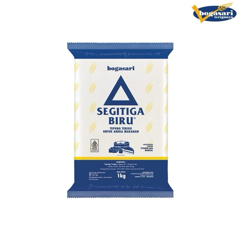 

Tepung Terigu Segitiga Biru 1 kg