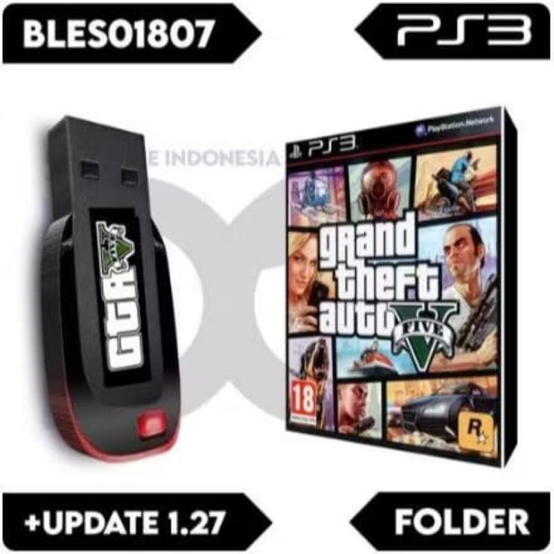 GTA V | GTA 5 MOD INDONESIA | GAME FOLDER | BISA UNTUK SEMUA JENIS PS3