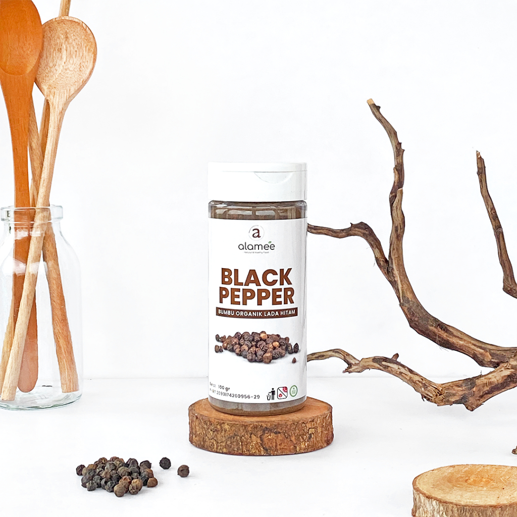 

ALAMEE Blackpepper Powder Lada Hitam Bubuk Black Pepper Bumbu Dapur Instan
