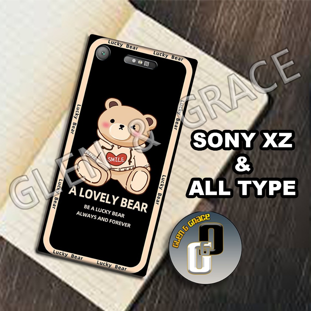 G14 - Case SONY XPERIA XZ / XZ1 / XZ2 / XZ3 - Bahan karet lentur - Motif BEAR - Softcase SONY XPERIA